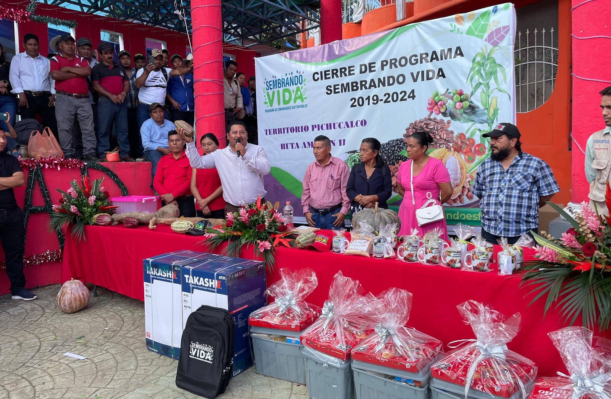PARTICIPACIÓN EN EVENTO DE SEMBRANDO VIDA