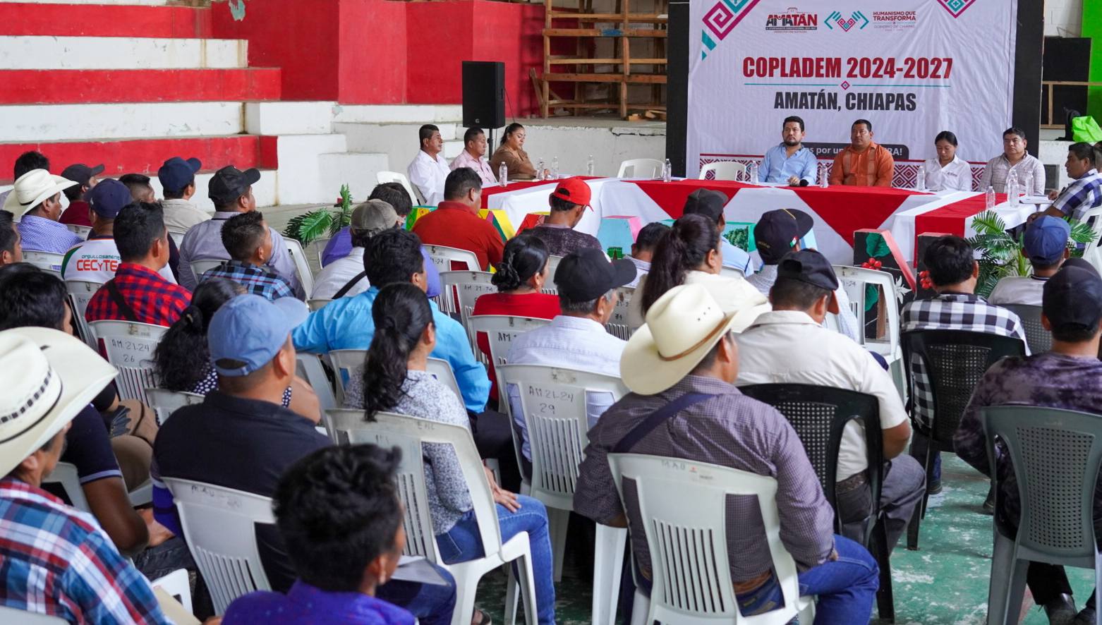 SEGUNDA REUNIÓN DE TRABAJO DEL COPLADEM 2024-2027 EN AMATÁN