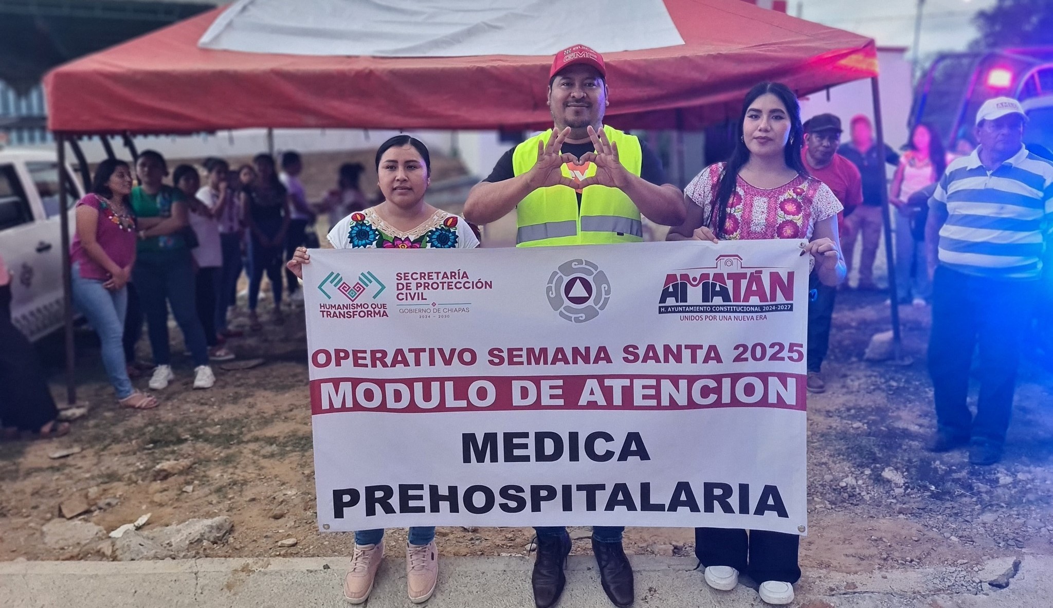 INICIAMOS EL OPERATIVO SEMANA SANTA 2025 EN AMATÁN