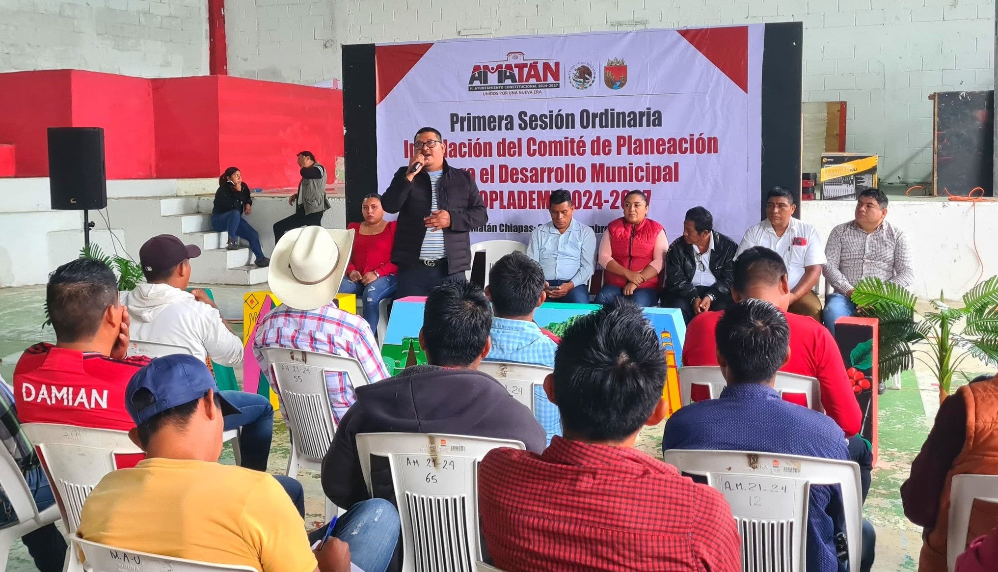 INSTALACIÓN DEL COPLADEM 2024-2027 EN AMATÁN