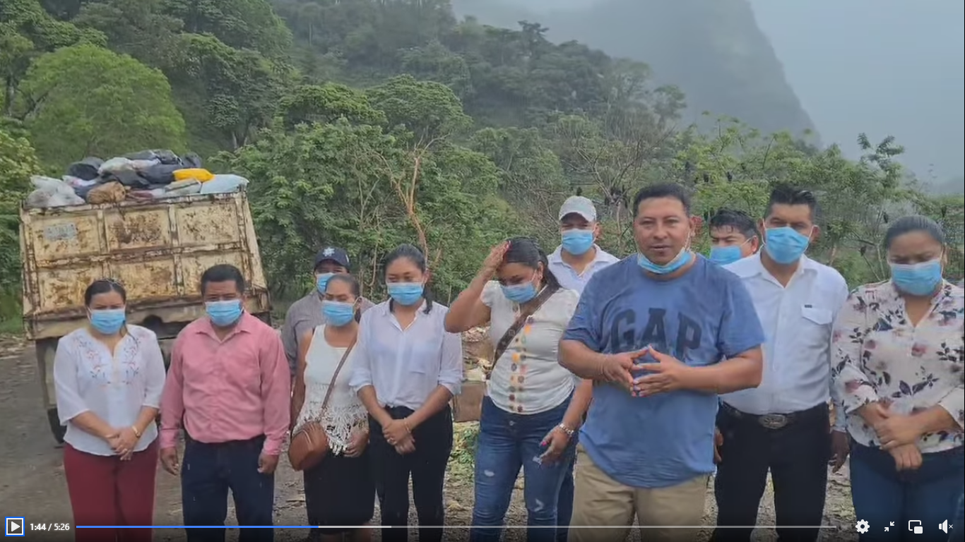 El Presidente de Amatán Inicia con el pie derecho