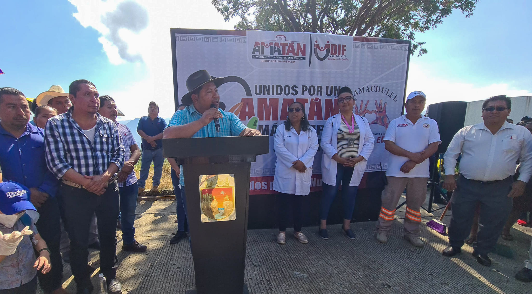 "Unidos por un Amatán más limpio y seguro"