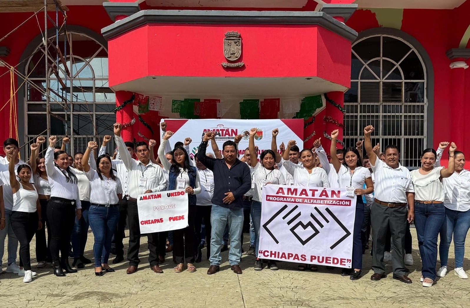 INICIO DEL PROGRAMA DE ALFABETIZACIÓN "CHIAPAS PUEDE"